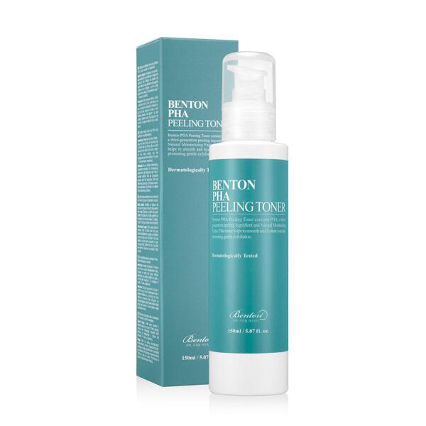 Тонер-ексфоліант з лактобіоновою кислотою Benton PHA Peeling Toner 150 мл 850грн.