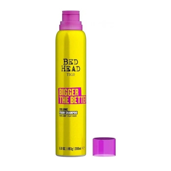Шампунь-піна для об’єму волосся Tigi Bed Head Bigger the Better 200 мл 455грн.