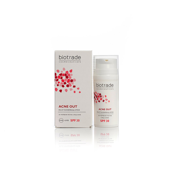 Відновлюючий крем SPF 30 Biotrade Acne Out SPF 30, 30 мл