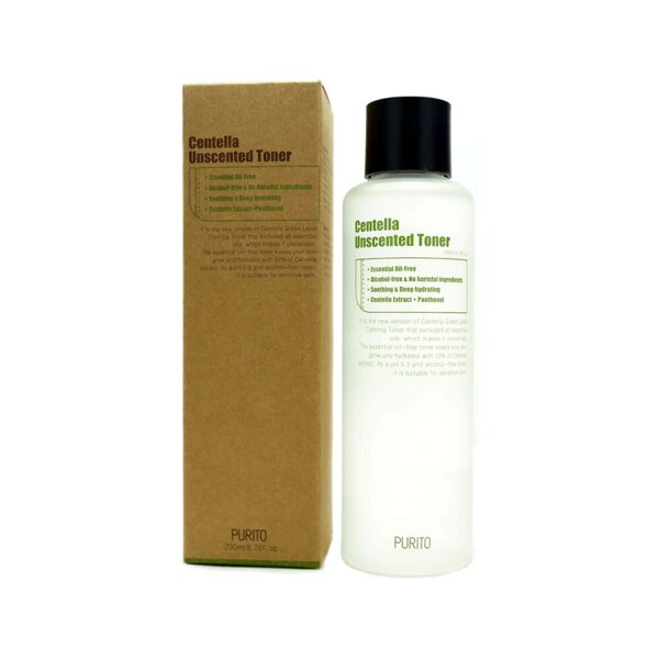 Заспокійливий тонер з центелою Purito Centella Unscented Toner 200 мл 749грн.