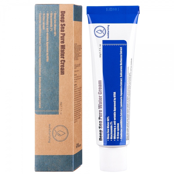Зволожувальний крем для обличчя з морською водою Purito Deep Sea Pure Water Cream 50 мл 655грн.