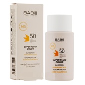Сонцезахисний супер флюїд ВВ з тонуючим ефектом SPF 50 для всіх типів шкіри BABE Cream SPF 50 50 мл