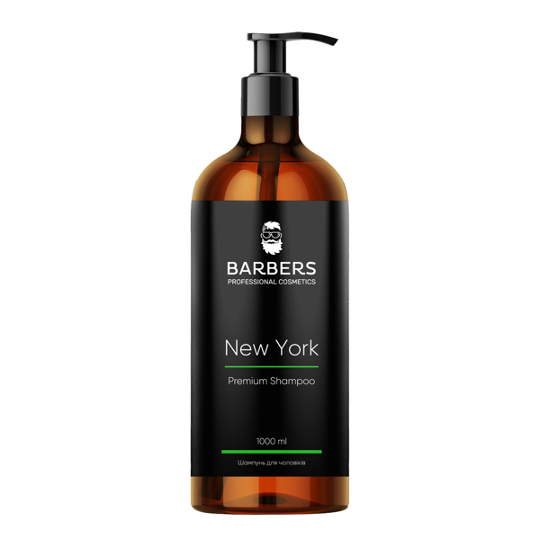 Шампунь для чоловіків тонізуючий Barbers New York 1000 мл 518грн.