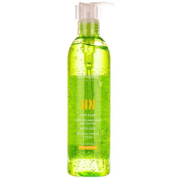 Зволожуючий заспокійливий гель для тіла з екстрактом Алое Вера 100% Babe Aloe Gel 300 мл