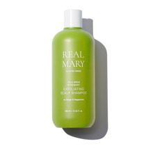 Глибокоочищаючий відлущуючий шампунь з соком розмарину RATED GREEN Real Mary Cold Brewed Rosemary Exfoliating Scalp Shampoo 400 мл
