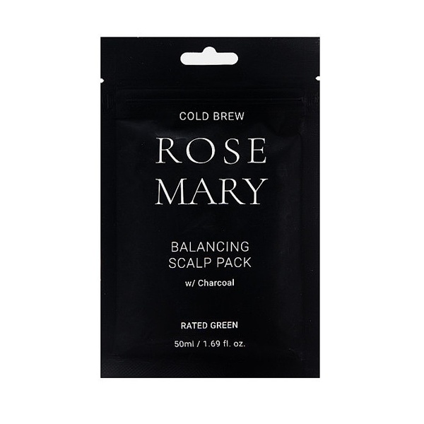 Балансуюча маска з соком розмарину RATED GREEN Cold Brew Rosemary Balancing Scalp Pack 50 мл 295грн.