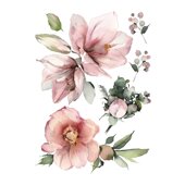 Тимчасове тату Arley Sign Акварельна весна частина 2