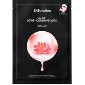Тканинна маска з екстрактом лотоса JMsolution Active Lotus Nourishing Mask Ultimate 30 мл