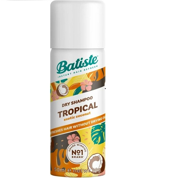 Сухий шампунь Batiste Tropical 50мл 110грн.