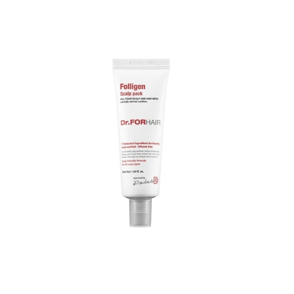 Оздоровлююча маска для шкіри голови Dr.FORHAIR Folligen Scalp Pack 50 мл