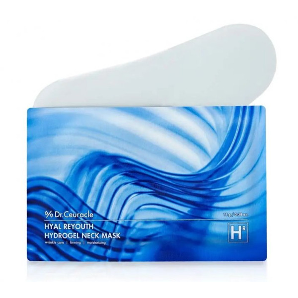 Зволожуюча гідрогелева маска для шиї Dr.Ceuracle Hyal Reyouth Hydrogel Neck Mask 11 г 170грн.