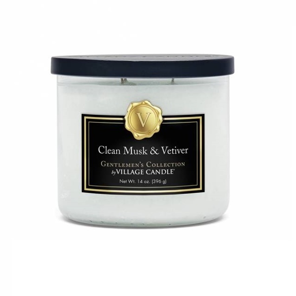 Ароматична свічка Village Candle Мускус і ветивер 396 г 690грн.