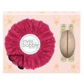 Подарунковий набір (резинка SPRUNCHIE та 2 заколки для волосся) invisibobble GIFT SET What a Blast