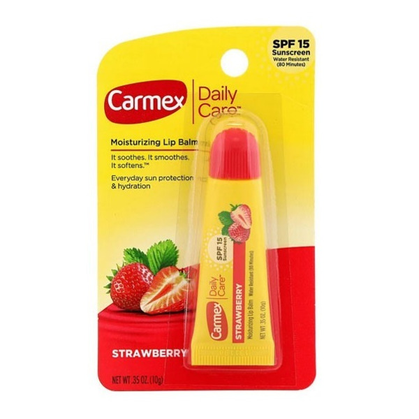 Бальзам для губ Carmex Strawberry туб 10 г 105грн.