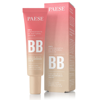 Тональний BB-крем з гіалуроновою кислотою Paese 03W Natural 30 мл