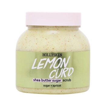 Цукровий скраб з олією ши і перлітомьHollyskin Lemon Curd 300 мл