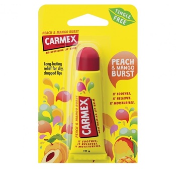 Бальзам для губ Carmex зі персика і манго туб 10 г