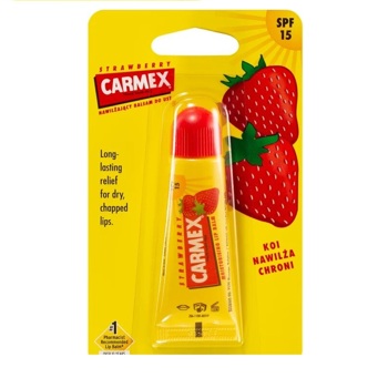 Бальзам для губ Carmex зі смаком суниці туб 10 г