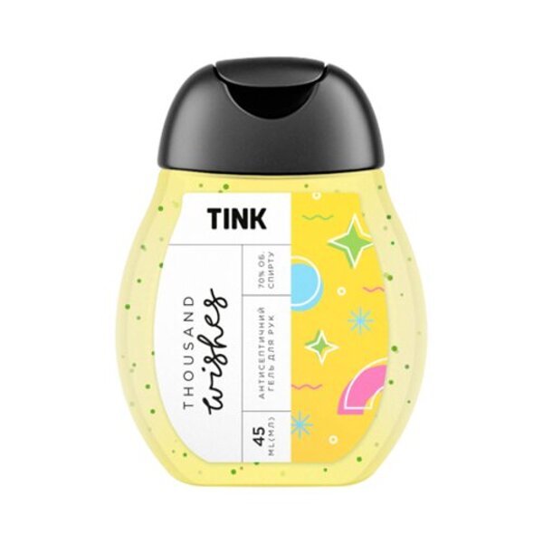 Антисептик для рук гель Thousand Wishes Tink 45 мл 62грн.