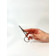 Професійні ножиці для кутикули Henbor 3 дюйма зігнені, нікель 500грн.