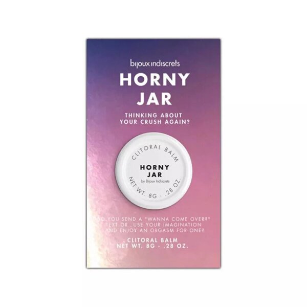 Розігріваючий бальзам для тіла Bijoux Indiscrets  Horny Jar 8 г