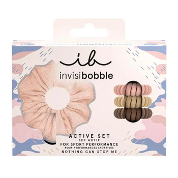 Подарунковий набір Іnvisibobble резинка SPRUNCHIE та 3 резинки POWER GIFT SET Nothing Can Stop Me