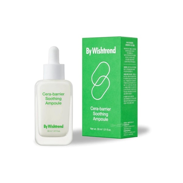 Відновлююча заспокійлива сироватка для обличчя By Wishtrend Cera-barrier Soothing Ampoule 30 мл