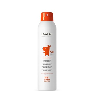 Дитячий сонцезахисний водостійкий спрей з матуючим ефектом SPF50+ Babe   200 мл