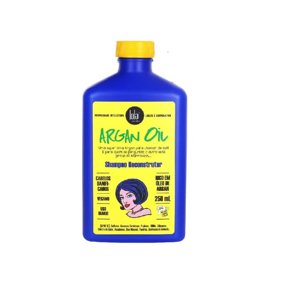 Шампунь для відновлення волосся LOLA from RIO Argan Oil Reconstructing Shampoo 250 мл 670грн.