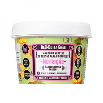 Маска для розгладження пористого та сухого волосся LOLA from RIO Be(M)dita Ghee Nutricao Abacaxi & Manteiga de Bacuri 100 г