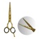 Професійні ножиці для волосся 6 дюймів, золоті, інокс 2350грн.