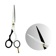 Професійні ножиці для волосся 6 дюймів, чорно білі 2199грн.