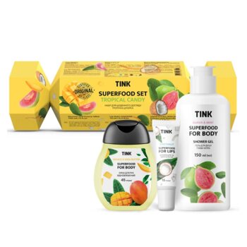 Подарунковий набір Tink Superfood Set Tropical Candy 150*45*15 мл  