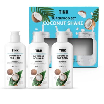 Подарунковий набір Tink Superfood Set Coconut Shake 3*150мл  