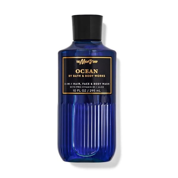 Парфумований гель для душу 3 в 1 Bath And Body Works Ocean 295 мл