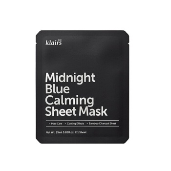 Заспокійлива тканинна маска Dear Klairs Midnight Blue Calming Sheet Mask 25 мл
