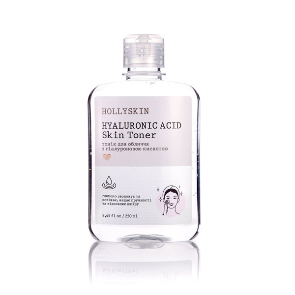 Тонік для обличчя Hollyskin Hyaluronic Acid Skin Toner 250 мл 212грн.