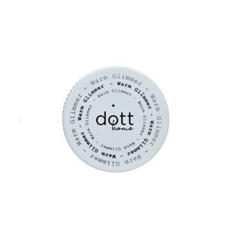 Парфумована соєва свічка dott Warm Glimmer 15 г