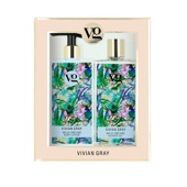 Набір Гель для душу та Лосьйон для тіла Vivian Gray Wild Orchid 2*350 мл