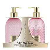  Набір Крем-мило та Лосьйон для рук Vivian Gray White Musc Ananas 2 *300 мл