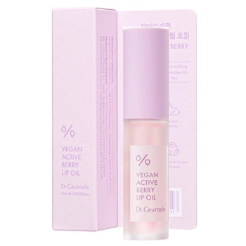 Олійка-блиск для губ з ресвератолом та екстрактом журавлини Dr.Ceuracle Vegan Active Berry Lip Oil 4,5 мл