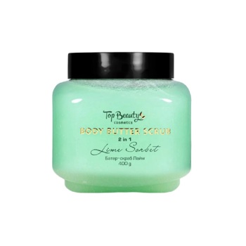 Батер-скраб для тіла 2 в 1 Лайм Top Beauty 400 г
