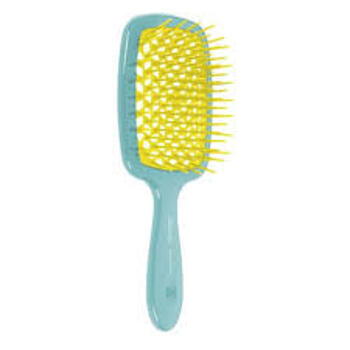 Щітка Janeke Superbrush Бірюза жовта середина