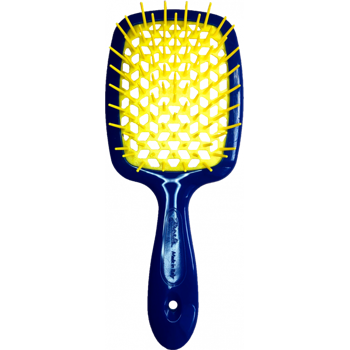 Щітка Janeke Superbrush Синя жовта серединка