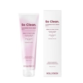 Крем для щоденного очищення шкіри обличчя HOLLYSKIN So Clean. з екстрактом камелії і рисом 100 г
