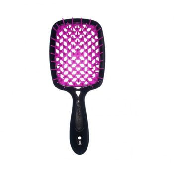 Щітка Janeke Superbrush Чорна середина фуксія