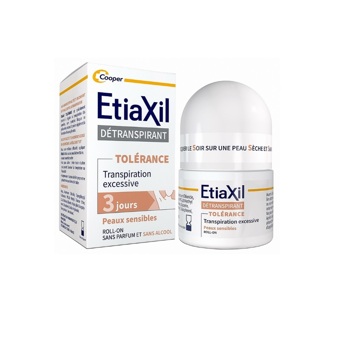 Антиперспірант кульковий тривалої дії для чутливої шкіри Etiaxil Antiperspirant Tolerance Sensitive Skin Roll-On 15 мл