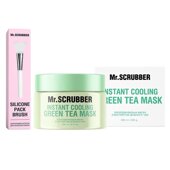 Охолоджувальна маска для обличчя Mr.SCRUBBER Instant Cooling Green Tea Mask з екстрактом зеленого чаю 250 мл