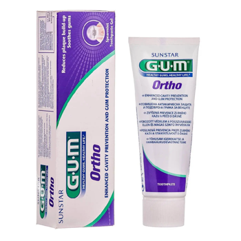 Зубна паста-гель GUM Ortho 75 мл