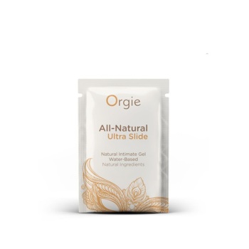 Лубрикант на водній основі ультраковзаючий Orgie  All Natural Ultra slide 2 мл